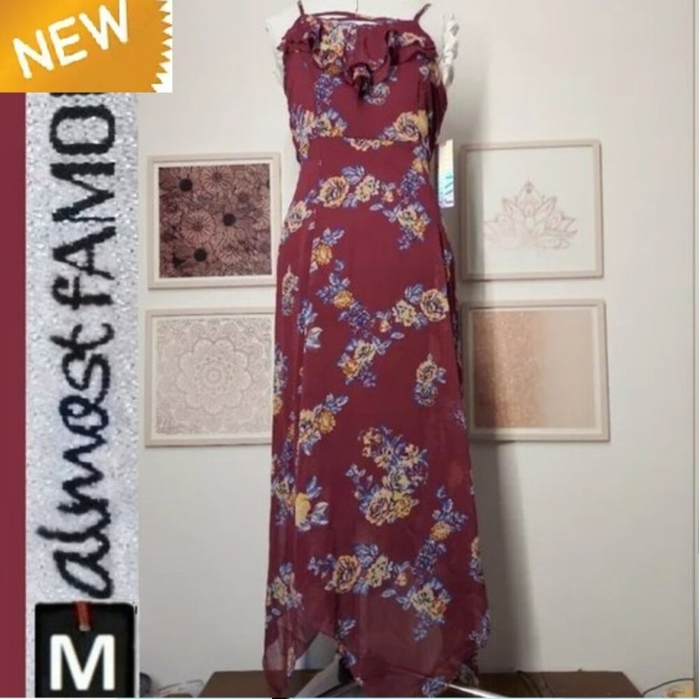 🆕⭐️ 5/ $30 NWT, Floral maxi dress, medium,  purple